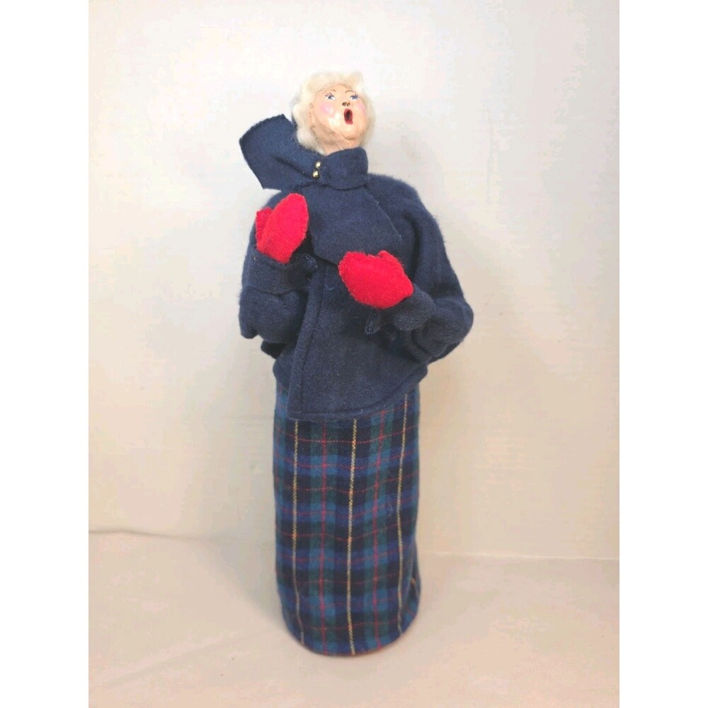 Vintage Paula Dean Christmas Caroler Doll "Dana" 1980's
